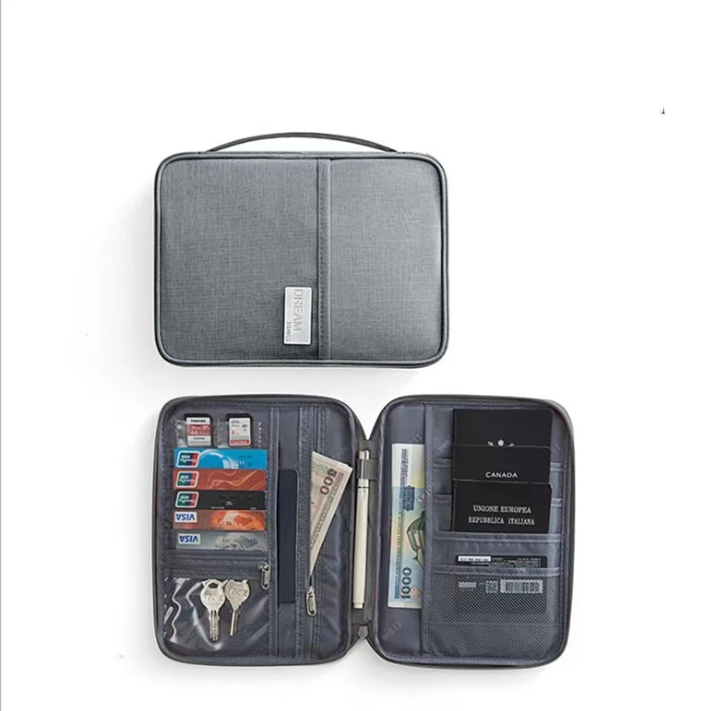 Premium Travel Wallet Organizer